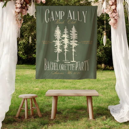 Hiking Bachelorette Banner – Custom Bach Décor | #65