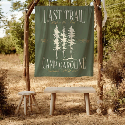 Hiking Bachelorette Banner – Custom Bach Décor | #65
