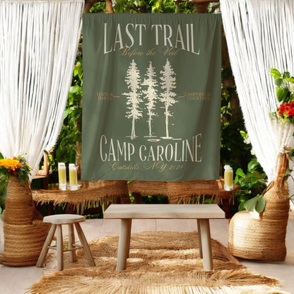 Hiking Bachelorette Banner – Custom Bach Décor | #65
