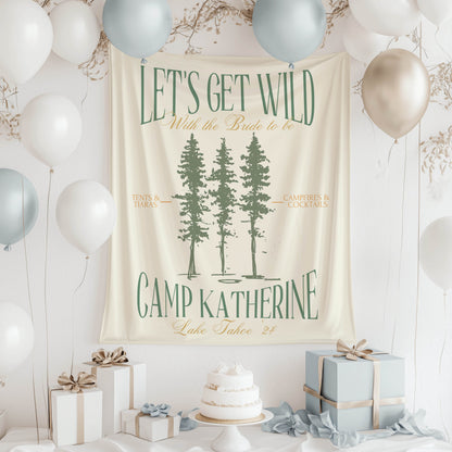 Hiking Bachelorette Banner – Custom Bach Décor | #65