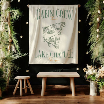 Fishing Bachelorette Banner – Custom Bach Décor | #68