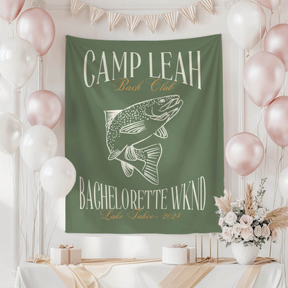 Fishing Bachelorette Banner – Custom Bach Décor | #68