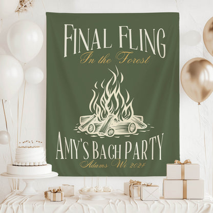 Camp Bachelorette Banner – Custom Bach Décor | #69
