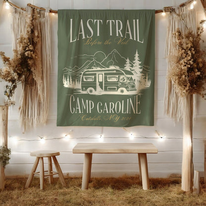 Camp Bachelorette Banner – Custom Bach Décor | #70