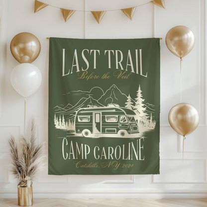 Camp Bachelorette Banner – Custom Bach Décor | #70