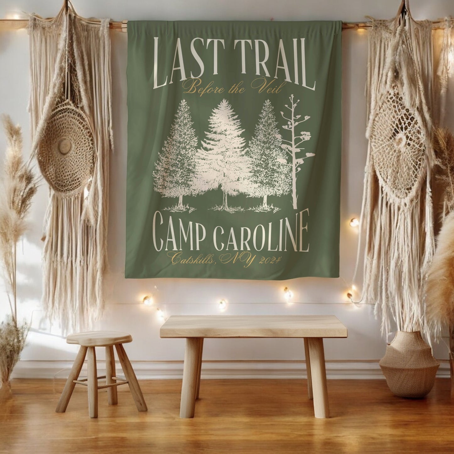 Hiking Bachelorette Banner – Custom Bach Décor | #71