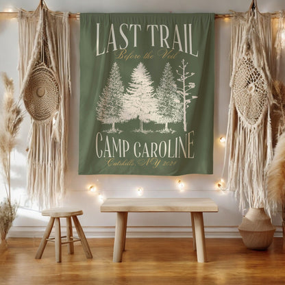 Hiking Bachelorette Banner – Custom Bach Décor | #71