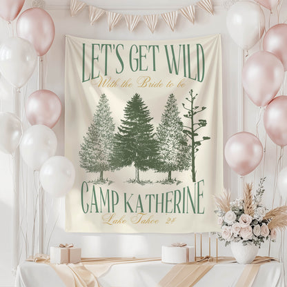 Hiking Bachelorette Banner – Custom Bach Décor | #71