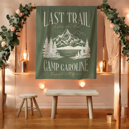 Hiking Bachelorette Banner – Custom Bach Décor | #72