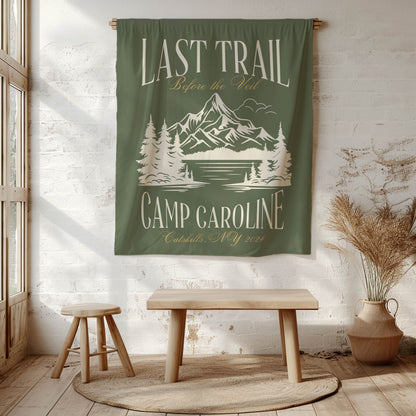 Hiking Bachelorette Banner – Custom Bach Décor | #72
