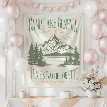 Hiking Bachelorette Banner – Custom Bach Décor | #72