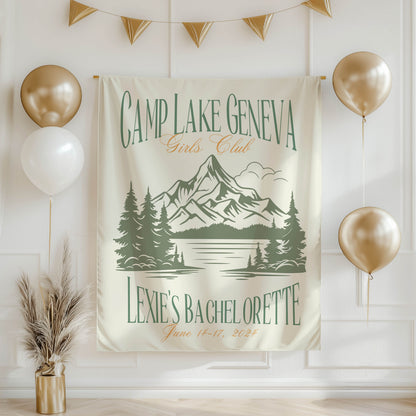 Hiking Bachelorette Banner – Custom Bach Décor | #72
