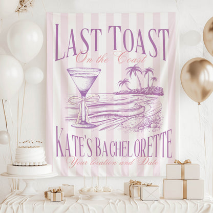 Beach Bachelorette Banner – Custom Bach Décor | #73