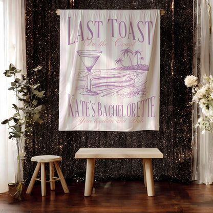 Beach Bachelorette Banner – Custom Bach Décor | #73