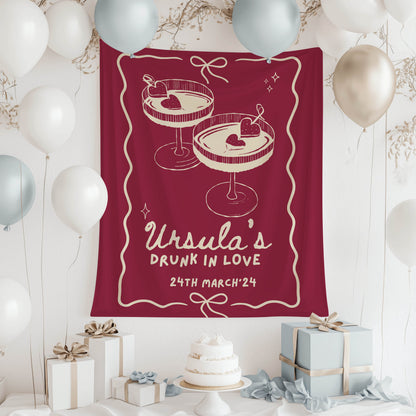 Cocktail Bachelorette Banner – Custom Bach Décor | #74