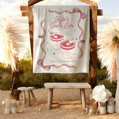 Cocktail Bachelorette Banner – Custom Bach Décor | #77