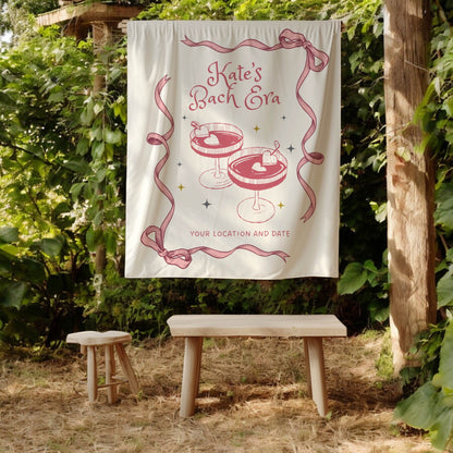 Cocktail Bachelorette Banner – Custom Bach Décor | #77