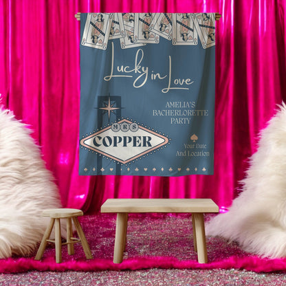 Vegas Casino Bachelorette Banner – Custom Bach Décor | #7