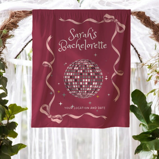 Disco Bachelorette Banner – Custom Bach Décor | #80