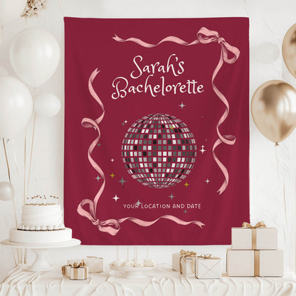 Disco Bachelorette Banner – Custom Bach Décor | #80