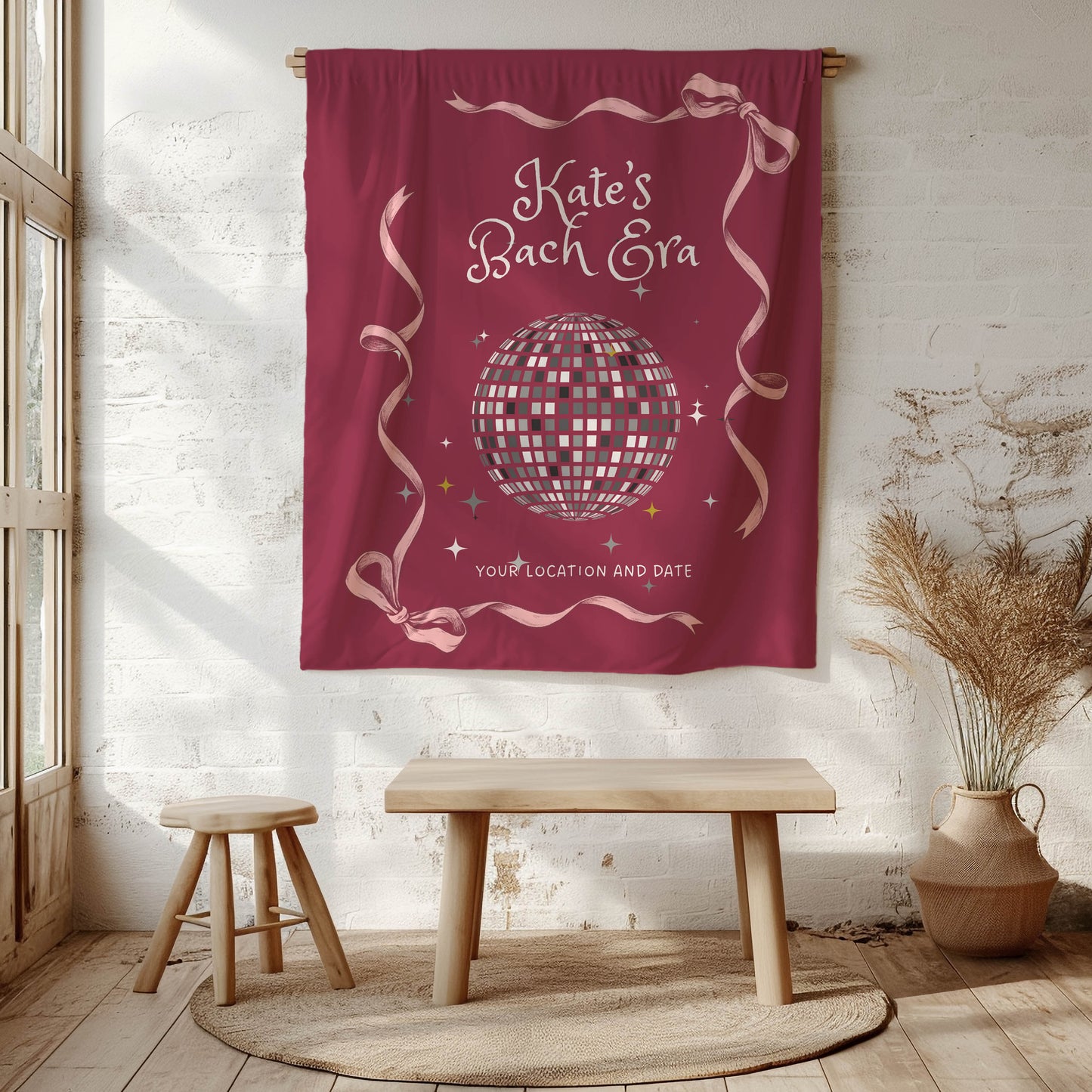 Disco Bachelorette Banner – Custom Bach Décor | #80