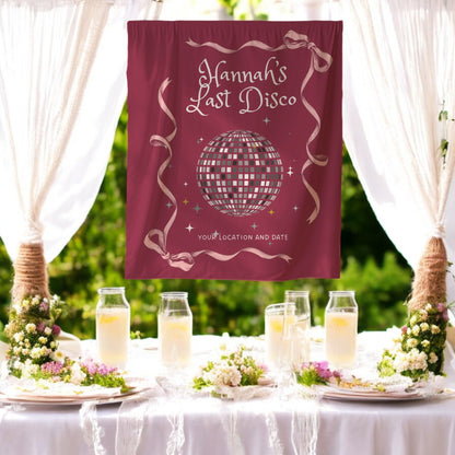 Disco Bachelorette Banner – Custom Bach Décor | #80