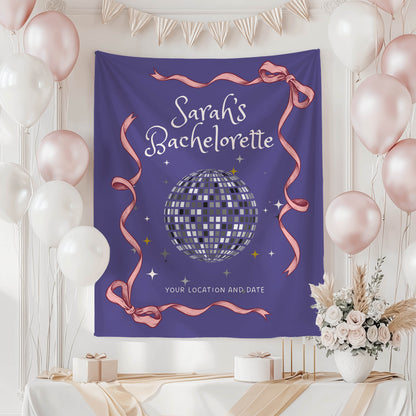 Disco Bachelorette Banner – Custom Bach Décor | #81
