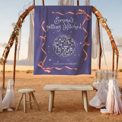 Disco Bachelorette Banner – Custom Bach Décor | #81