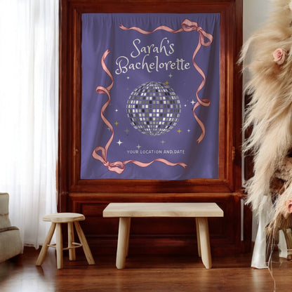 Disco Bachelorette Banner – Custom Bach Décor | #81