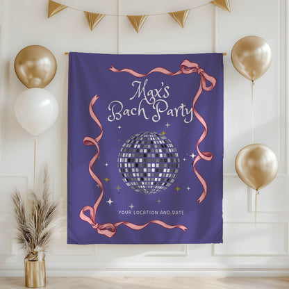 Disco Bachelorette Banner – Custom Bach Décor | #81