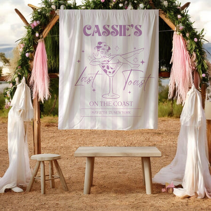 Disco Cowgirl Bachelorette Banner – Custom Bach Decor for Boots & Bling Celebrations