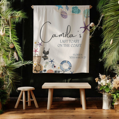 Coastal Bachelorette Sign– Custom Bach Décor | #08