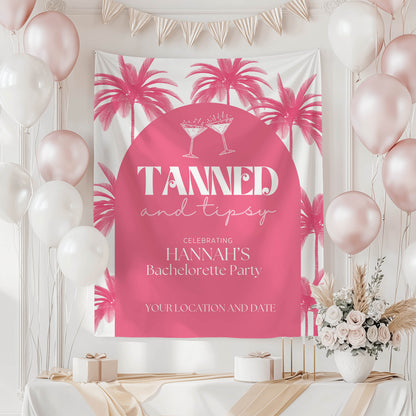 Tropical Bachelorette Sign – Custom Bach Décor | #05