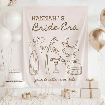 Coastal Bachelorette Banner– Custom Bach Décor | #11