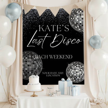 Disco Bachelorette Banner – Custom Bach Décor | #18