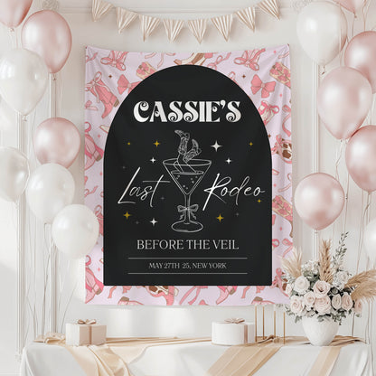 Last Rodeo Bachelorette Banner– Custom Bach Décor | #19