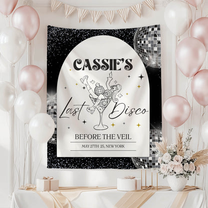 Disco Bachelorette Banner – Custom Bach Décor | #20