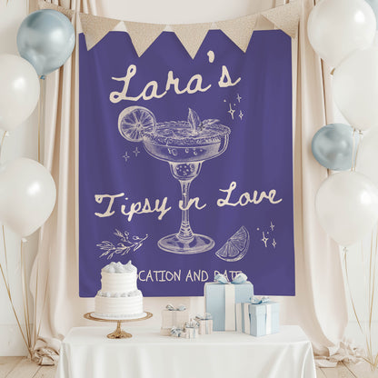 Cocktail Bachelorette Banner– Custom Bach Décor | #24