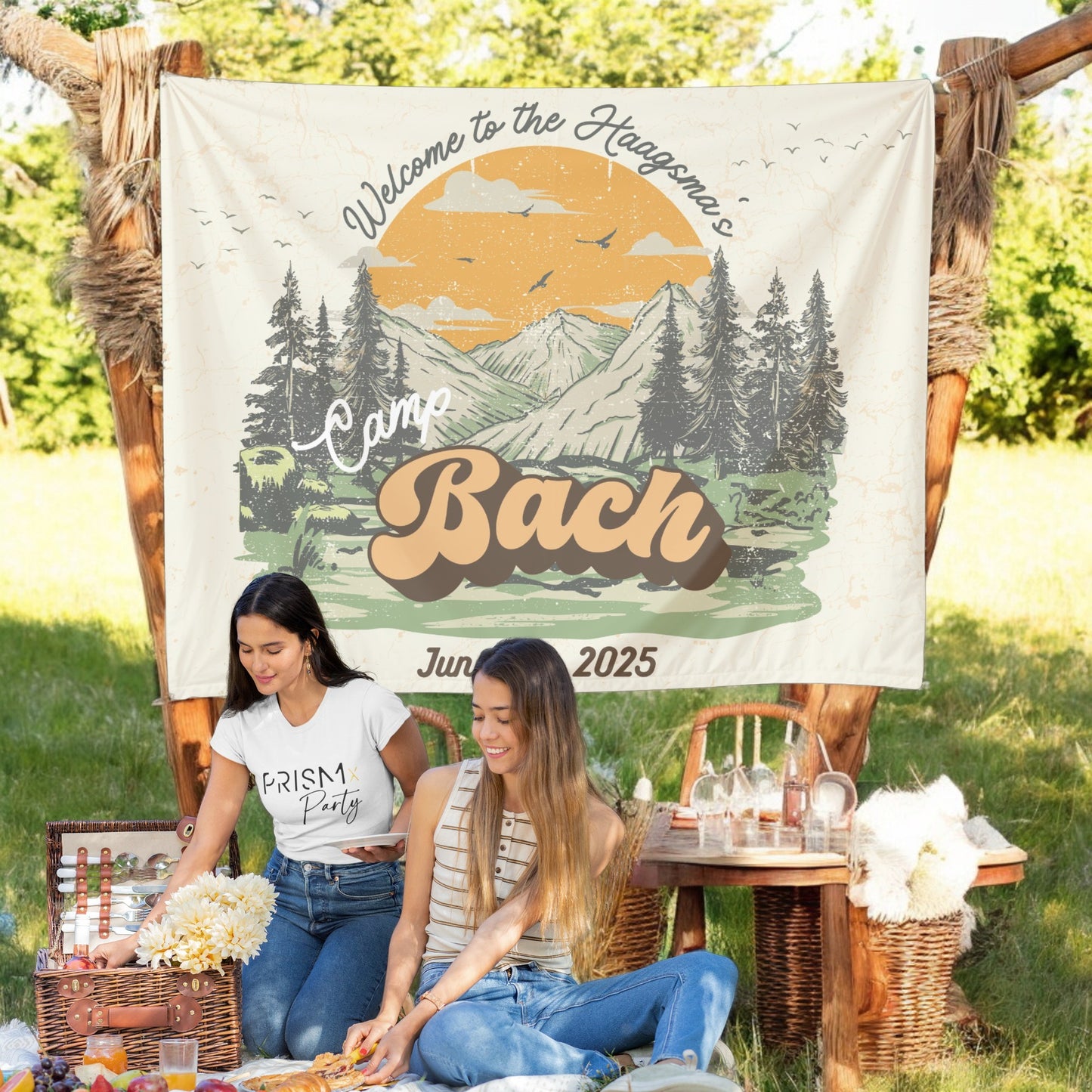 Camp Bachelorette Banner – Custom Bach Décor | #38