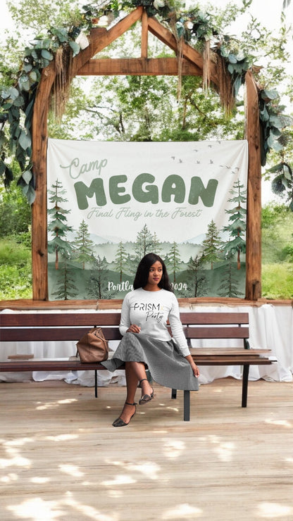 Camping Bachelorette Banner – Custom Bach Décor | #37