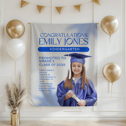 Custom Graduation Backdrop Banner- #6