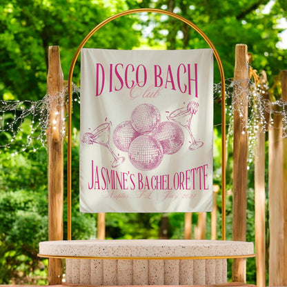 Disco Bachelorette Banner – Custom Bach Décor | #44