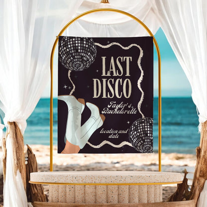 Dance and Casino Bachelorette Banner – Custom Bach Décor | #35