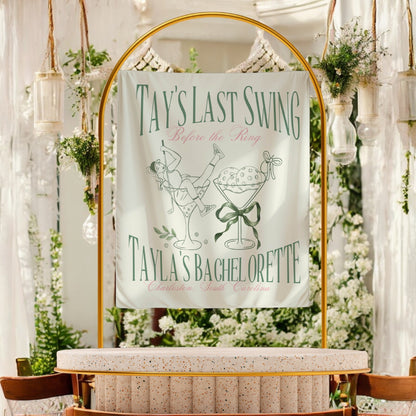 Golf Bachelorette Banner – Custom Bach Décor | #46