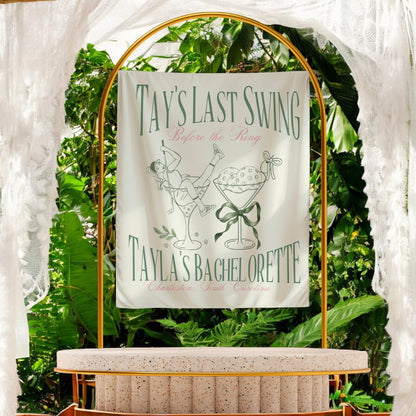 Golf Bachelorette Banner – Custom Bach Décor | #46