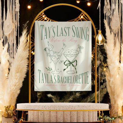 Golf Bachelorette Banner – Custom Bach Décor | #46
