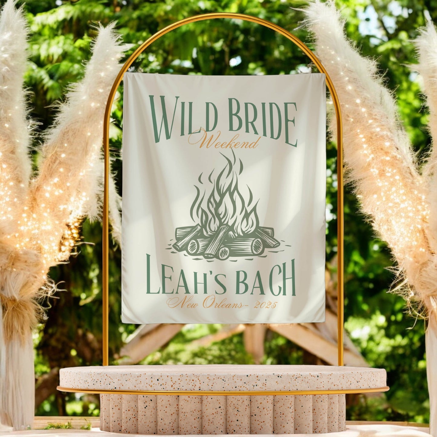 Camp Bachelorette Banner – Custom Bach Décor | #69