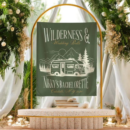 Camp Bachelorette Banner – Custom Bach Décor | #70