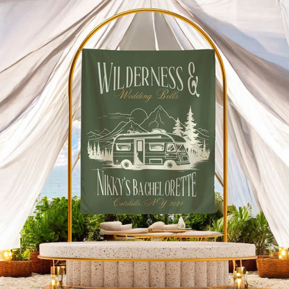 Camp Bachelorette Banner – Custom Bach Décor | #70