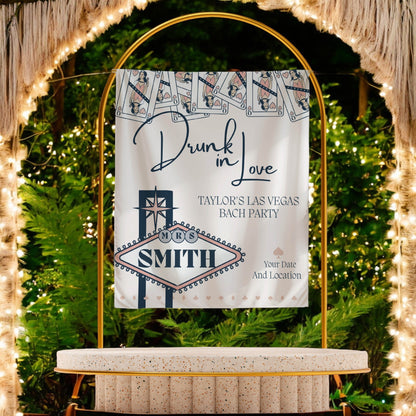 Vegas Casino Bachelorette Banner – Custom Bach Décor | #7